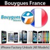 Déblocage officiel iPhone Bouygues France