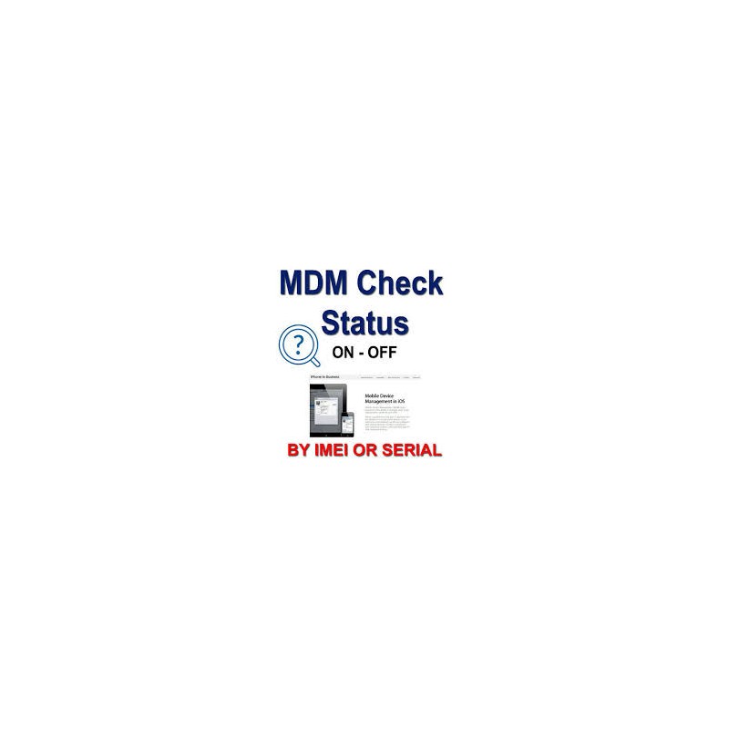MDM Check Status IPhone and IPad