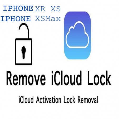 Supprimer compte clean iCloud iPhone XS , XR , XS max , iPhone X