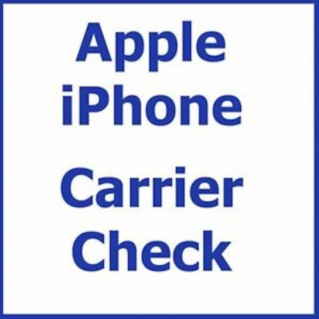 Check Carriere Opérator iPhone simlock
